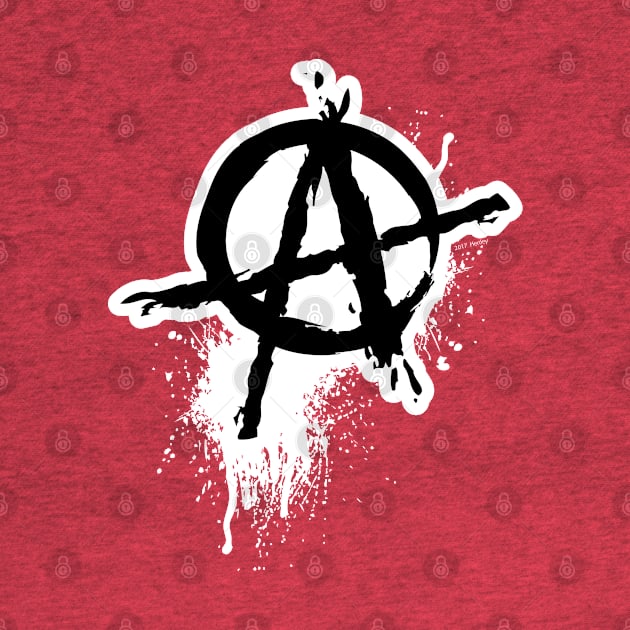 Anarchy -disressed by Illustratorator